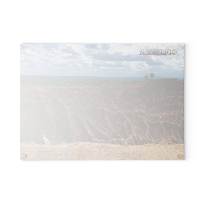 "DESIERTO DE LA TATACOA" - Glass Cutting Board