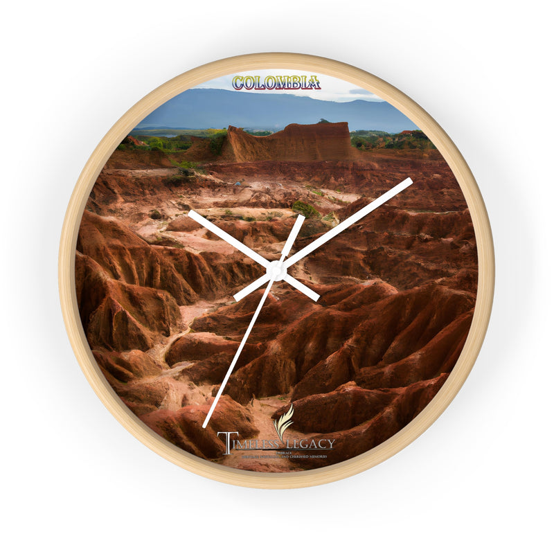 "DESIERTO DE LA TATACOA" - Wall Clock