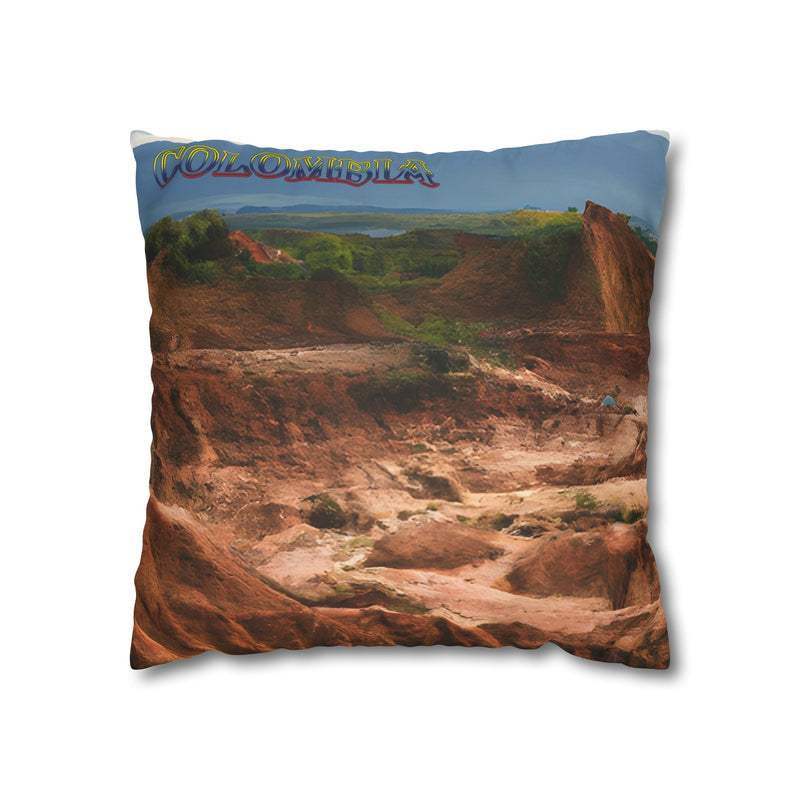 "DESIERTO DE LA TATACOA" - Square Pillow Case