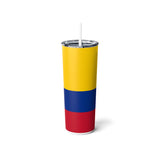 Skinny Steel Tumbler with Straw