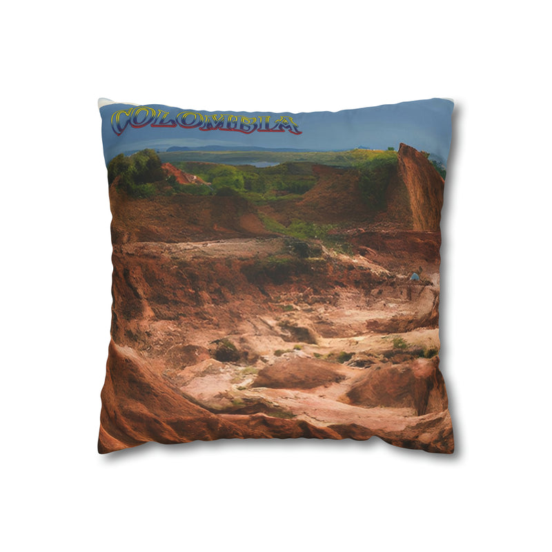 "DESIERTO DE LA TATACOA" - Square Pillow Case