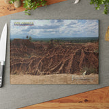 "DESIERTO DE LA TATACOA" - Glass Cutting Board