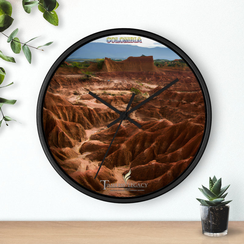 "DESIERTO DE LA TATACOA" - Wall Clock