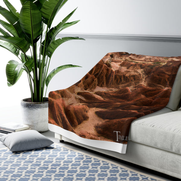 "DESIERTO DE LA TATACOA" - Sherpa Fleece Blanket