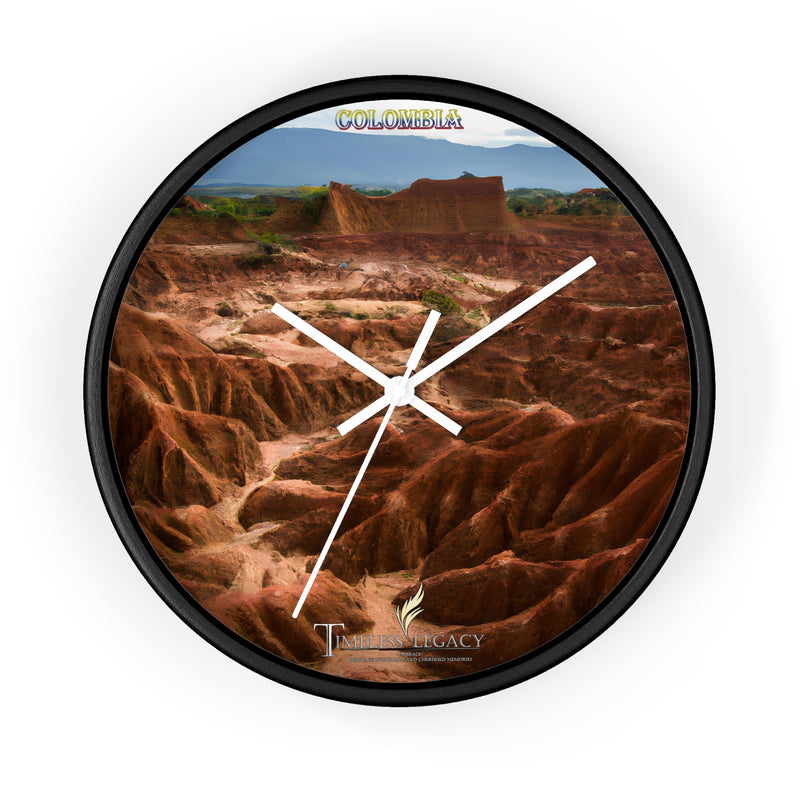 "DESIERTO DE LA TATACOA" - Wall Clock