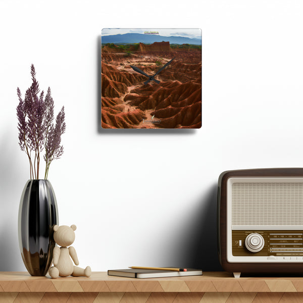 "DESIERTO DE LA TATACOA" - Acrylic Wall Clock