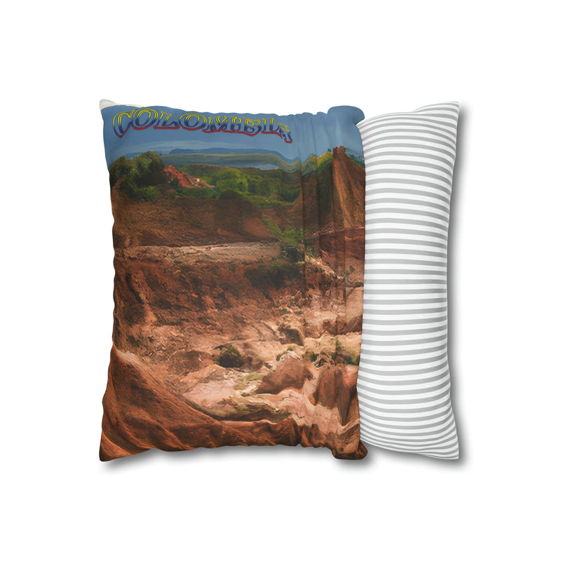 "DESIERTO DE LA TATACOA" - Square Pillow Case