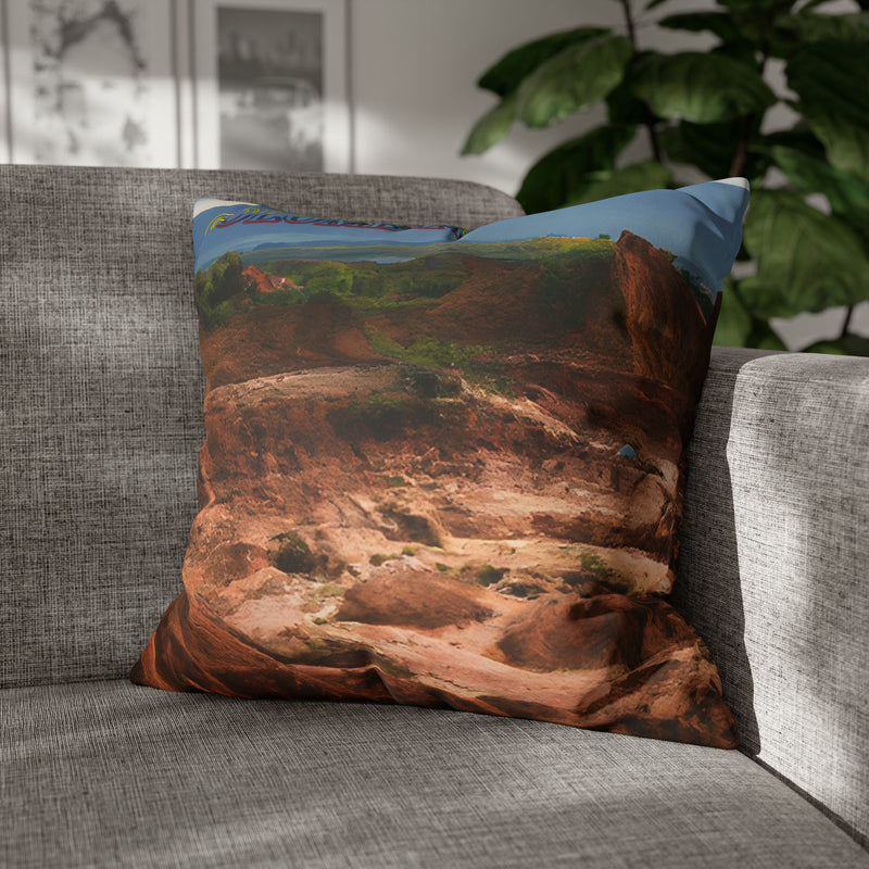 "DESIERTO DE LA TATACOA" - Square Pillow Case