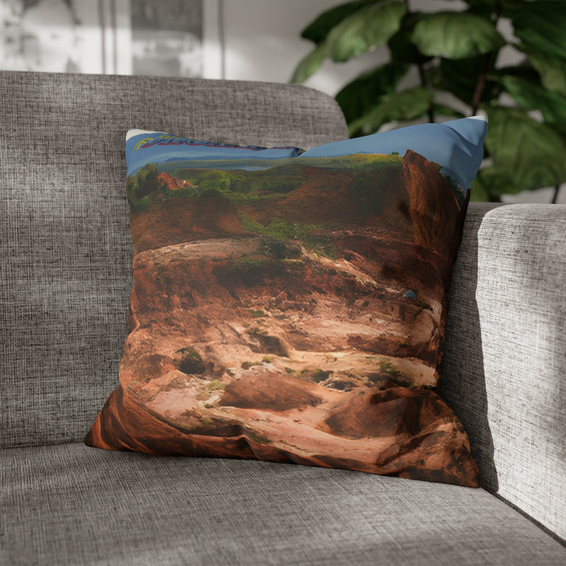 "DESIERTO DE LA TATACOA" - Square Pillow Case