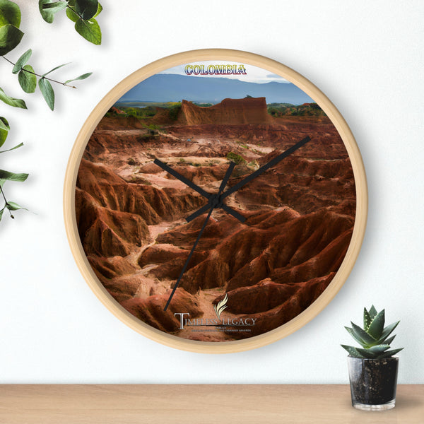 "DESIERTO DE LA TATACOA" - Wall Clock