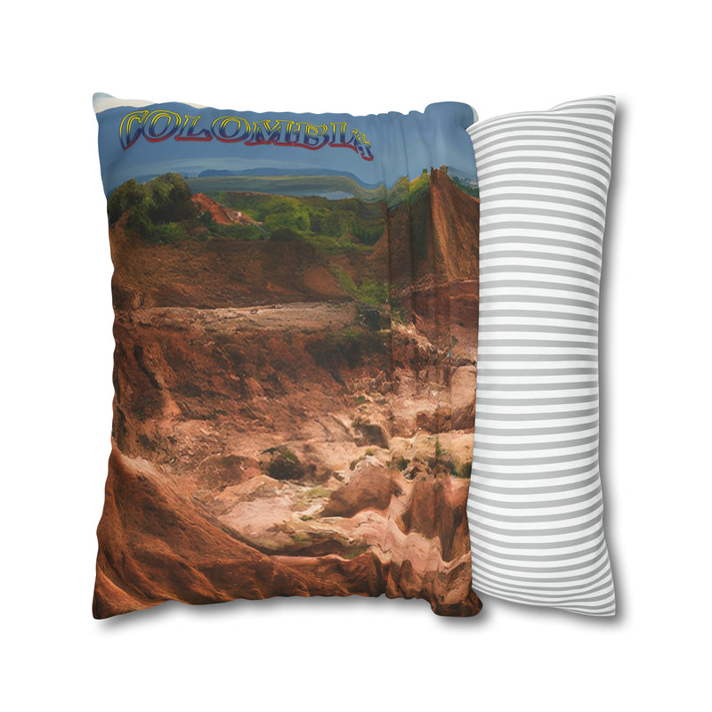 "DESIERTO DE LA TATACOA" - Square Pillow Case