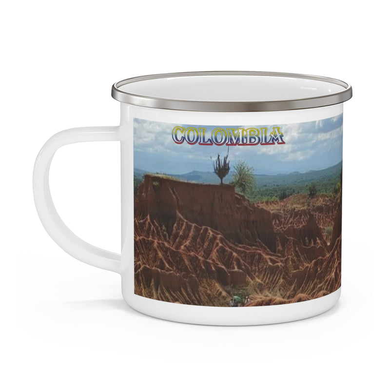 "DESIERTO DE LA TATACOA" - Enamel Camping Mug