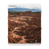 "DESIERTO DE LA TATACOA" - Sherpa Fleece Blanket