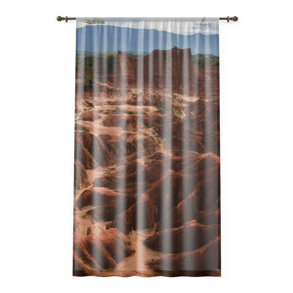 "DESIERTO DE LA TATACOA" - Window Curtain (1 Piece)