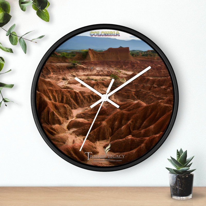 "DESIERTO DE LA TATACOA" - Wall Clock