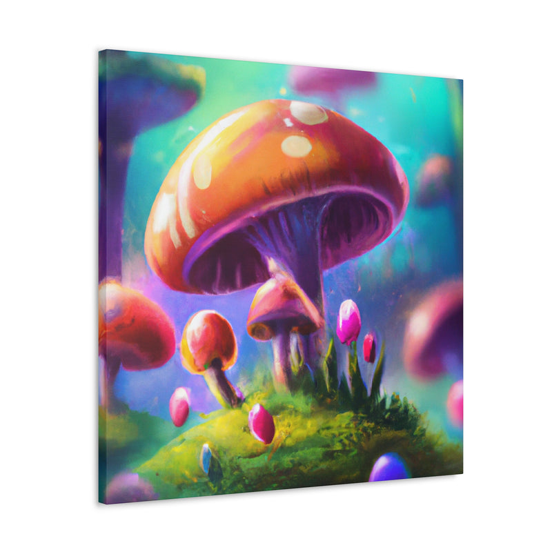 Fryer Fungus, Master of the Mushrooms - Canvas