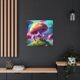 Fryer Fungus, Master of the Mushrooms - Canvas