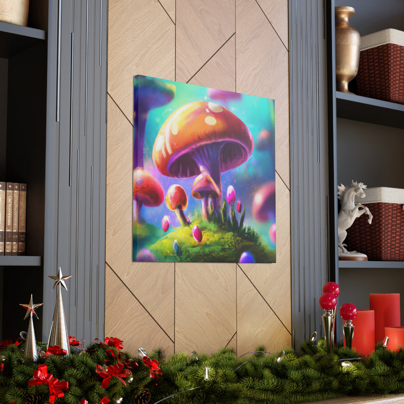 Fryer Fungus, Master of the Mushrooms - Canvas