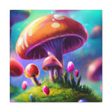 Fryer Fungus, Master of the Mushrooms - Canvas