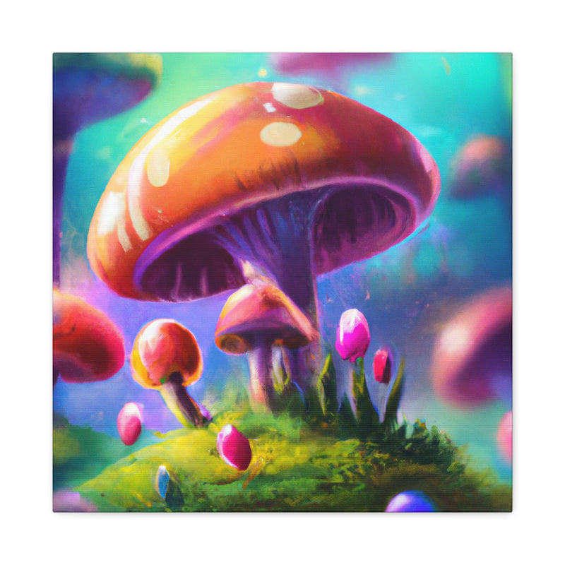 Fryer Fungus, Master of the Mushrooms - Canvas