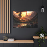 Galileo Stargazer. - Canvas