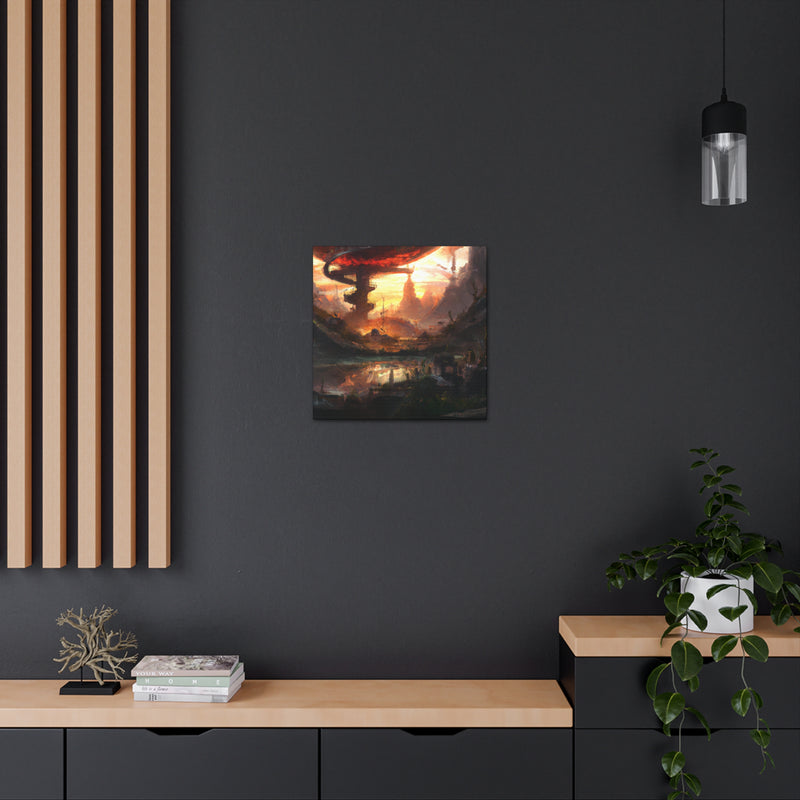 Galileo Stargazer. - Canvas