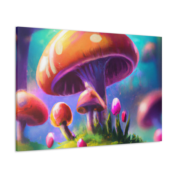 Fryer Fungus, Master of the Mushrooms - Canvas
