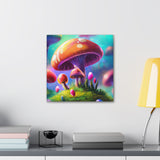 Fryer Fungus, Master of the Mushrooms - Canvas