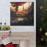 Galileo Stargazer. - Canvas