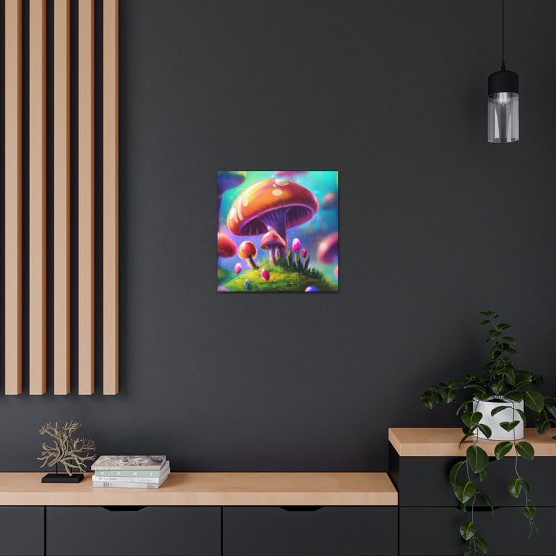 Fryer Fungus, Master of the Mushrooms - Canvas