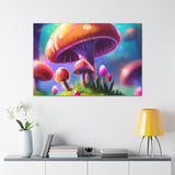 Fryer Fungus, Master of the Mushrooms - Canvas