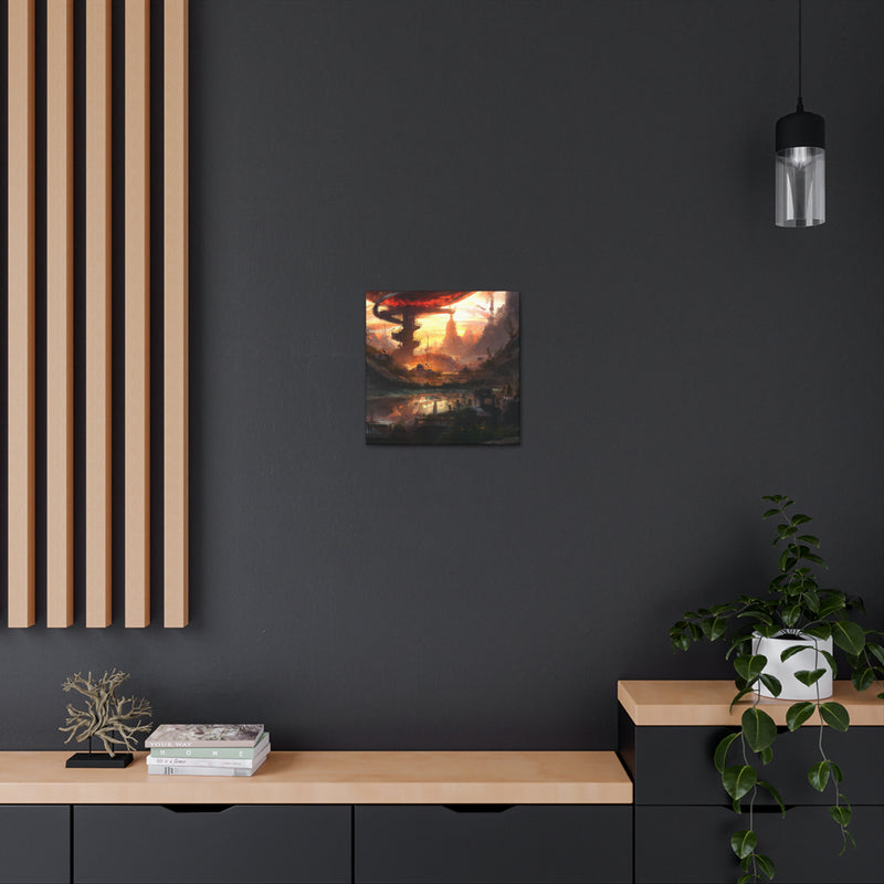 Galileo Stargazer. - Canvas