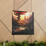 Galileo Stargazer. - Canvas