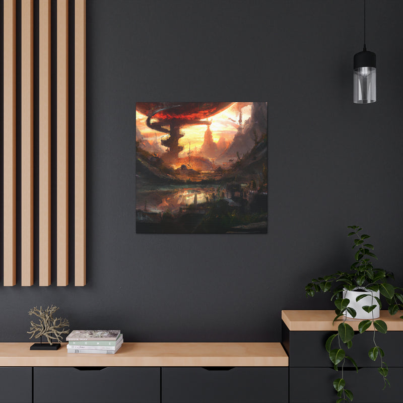 Galileo Stargazer. - Canvas