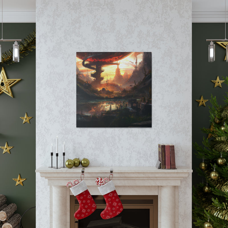 Galileo Stargazer. - Canvas